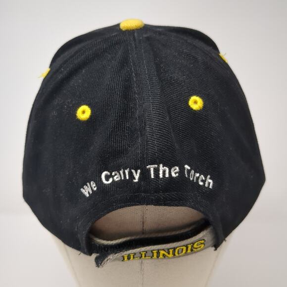 Torch Run 2004 Law Enforcement Baseball Cap Black One Size Adjustable Bwm Global - Picture 6 of 10